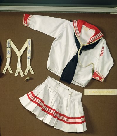 Abito da marinaio per bambino, anni 